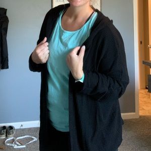 AE slouchy Hooded Cardigan